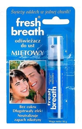 Fresh Breath odświeżacz do ust miętowy bez cukru