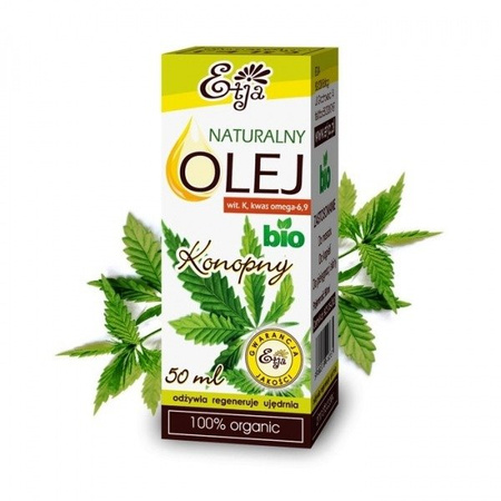 ETJA NATURALNY OLEJ KONOPNY BIO 50ml NA EGZEMĘ