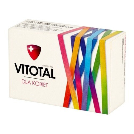 VITOTAL DOPASOWANY DLA KOBIET 30 TABLETEK WITAMINY