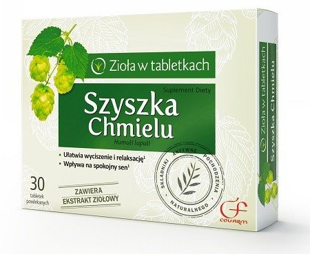 COLFARM SZYSZKA CHMIELU STRES NERWY DOBRY SEN