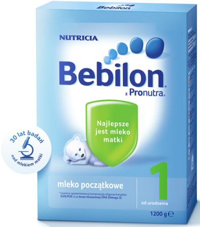 BEBILON 1 z PRONUTRA mleko modyfikowane 1200g