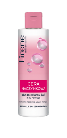 LIRENE Płyn micelarny 3 w 1 z żurawiną 200 ml