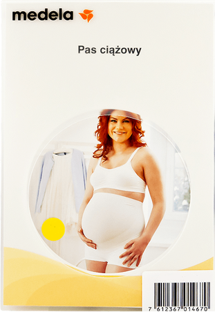 MEDELA PAS CIĄŻOWY PODTRZYMUJĄCY BIAŁY M