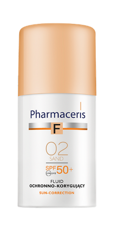 PHARMACERIS F FLUID OCHRONNY SPF 50+ SAND 02