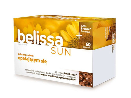 BELISSA SUN 60 tab BETA-KAROTEN OPALANIE SŁOŃCE