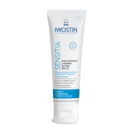 IWOSTIN SENSITIA KREM OCHRONNY Z LIPIDAMI SPF15