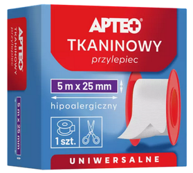 APTEO PRZYLEPIEC PLASTER TKANINOWY 5m x 25mm