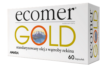 ECOMER GOLD NA ODPORNOŚĆ OLEJK Z WĄTROBY REKINA 60