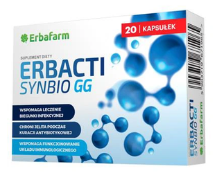 ERBACTI SYNBIO GG PROBIOTYK DLA DOROSŁYCH BIEGUNKA