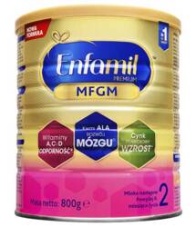 Enfamil 2 MFGM Mleko dla dzieci 6-12 miesięcy 800g