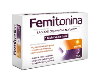 FEMITONINA  NA MENOPAUZĘ DZIEŃ i NOC  MENOPAUZA