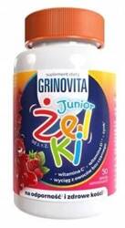 GRINOVITA JUNIOR Żelki acerola czarny witamina D