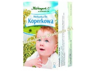 HERBATKA KOPERKOWA DLA NIEMOWĄT NA WZDĘCIA KOLKĘ