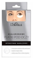 L`Biotica HIALURONOWE PŁATKI POD OCZY 3x2 szt. 