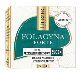 LIRENE FOLACYNA FORTE 50+ KREM PRZECIWZAMRSZCZKOWY