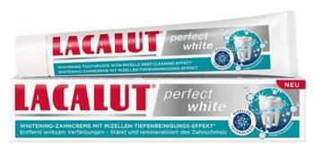 Lacalut pefect white pasta do zębów wybielająca 75
