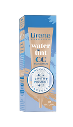 Lirene WATER TINT CC Krem  koloryzujący NATURAL 01