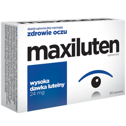 MAXILUTEN WYSOKA DAWKA 24mg LUTEINA ZDROWIE OCZU