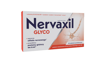 NERVAXIL GLYCO na PRAWIDŁOWY POZIOM GLUKOZY STRES 