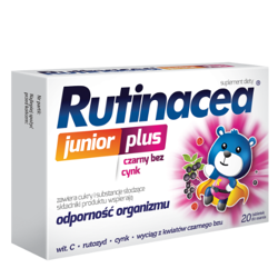 RUTINACEA JUNIOR PLUS CYNK WITAMINA C DLA DZIECI