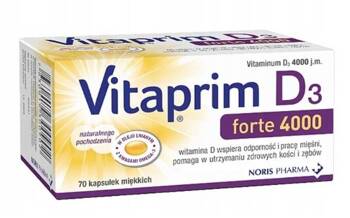 Vitaprim D3 Forte 4000 kaps.miękkie 70kaps