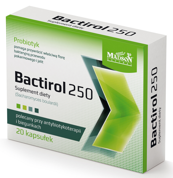 Bactiirol 250 Probiotyk Przy Antybiotyku Biegunka Ekoptekapl 8283