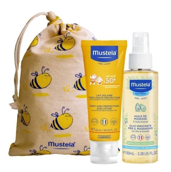 Mustela Sun Spf50 Mleczko 40 Olejek Do MasaŻu 100 Ekoptekapl 3006