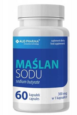 ALG PHARMA MAŚLAN SODU 300 mg IBS 60 kapsułek