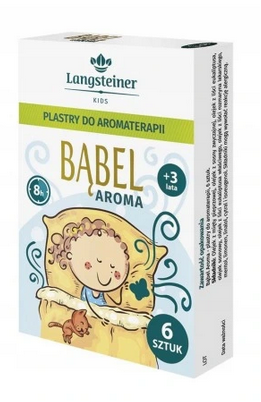 BĄBEL PLASTRY AROMATYCZNE NA KATAR U DZIECI 6 szt.