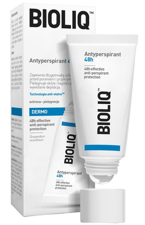 BIOLIQ DERMO Antyperspirant roll-on 48h 50 ml