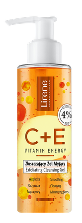 C+E VITAMIN ENERGY Złuszczający żel myjący 200ml