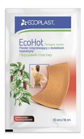 Ecoplast Plast Plaster rozgrzewający HOT 10X15cm 