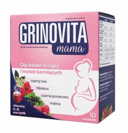 GRINOVITA MAMA NA ODPORNOŚĆ DLA KOBIET W CIĄŻY