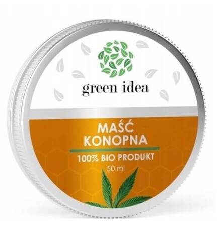 Green Idea  MAŚĆ KONOPNA100% BIO PRODUKT 50 ml