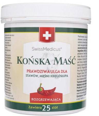 HERBAMEDICUS MAŚĆ KOŃSKA ROZGRZEWAJĄCA 500 ml