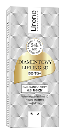 LIRENE Diamentowy Lifting 3D Krem pod Oczy