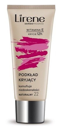 LIRENE FLUID PODKŁAD KRYJĄCY 22 NATURALNY 30ML 12H