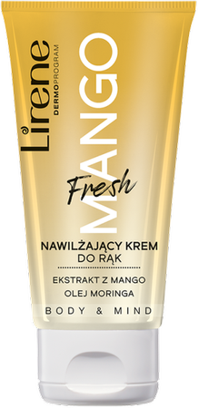 LIRENE FRESH BODY KREM NAWILŻAJĄCY DO RĄK MANGO