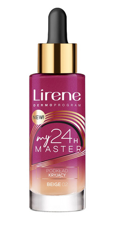 LIRENE MY MASTER mocno kryjący podkład  BEIGE 02