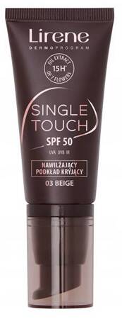 LIRENE SINGLE TOUCH podkład kryjący BEIGE 03 SPF50