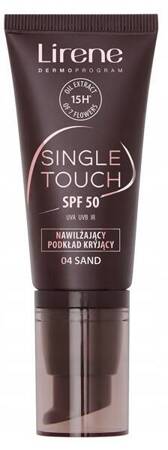 LIRENE SINGLE TOUCH podkład kryjący SAND 04 SPF50