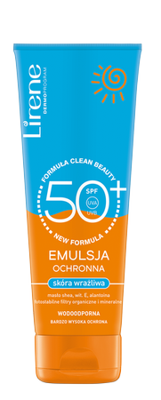 LIRENE SUN EMULSJA DO OPALANIA SPF 50+ 120 ml