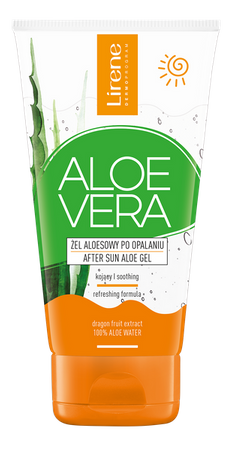 LIRENE  Żel aloesowy po opalaniu ALOE WATER 100%