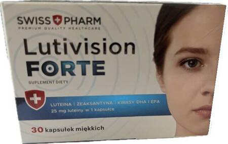 LUTIVISION FORTE OPTI LUTEINA 25mg WZROK EPA DHA