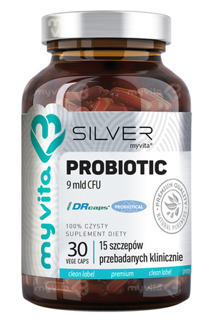 MYVITA PROBIOTIC PROBIOTYK 15 SZCZEPÓW JELITA 60 k