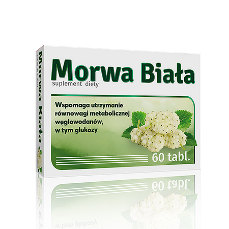 Morwa Biała tabletek 60 dla diabetyków