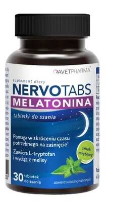 NERVOTABS MELATONINA L-TRYPTOFAN NA STRES SEN