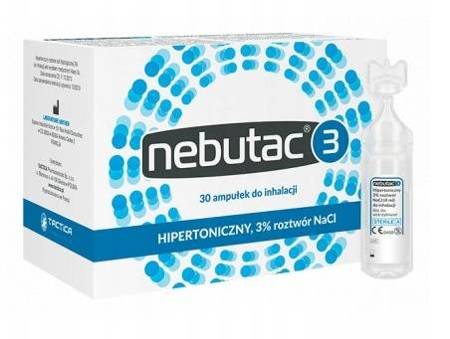 Nebutac ampułki do inhalacji 30 hipertoniczny 3%