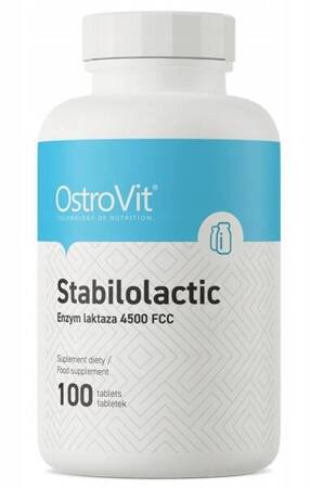 OstroVit Stabilolactic 100 tabs LAKTAZA ENZYM