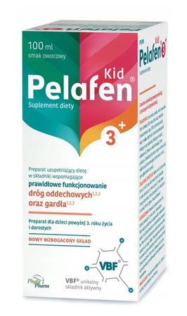 PELAFEN KID 3+ NA GRYPĘ PRZEZIĘBIENIE ODPORNOŚĆ